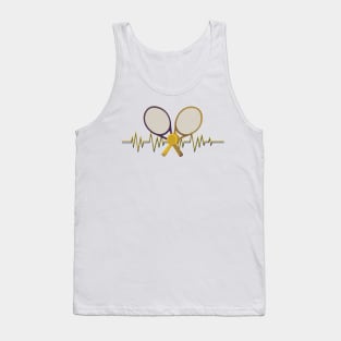 Tennis Heartbeat Tank Top